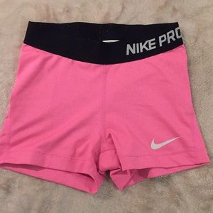 Nike Pro Dri Fit Spandex Shorts